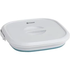 Outwell Collaps Opvouwbare Emmer Vierkant Met Deksel 9 Liter Classic Blue -Buiten Kamperen Winkel 144339 200 03