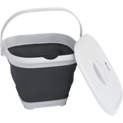 Outwell Collaps Opvouwbare Emmer Vierkant Met Deksel 9 Liter Navy Night