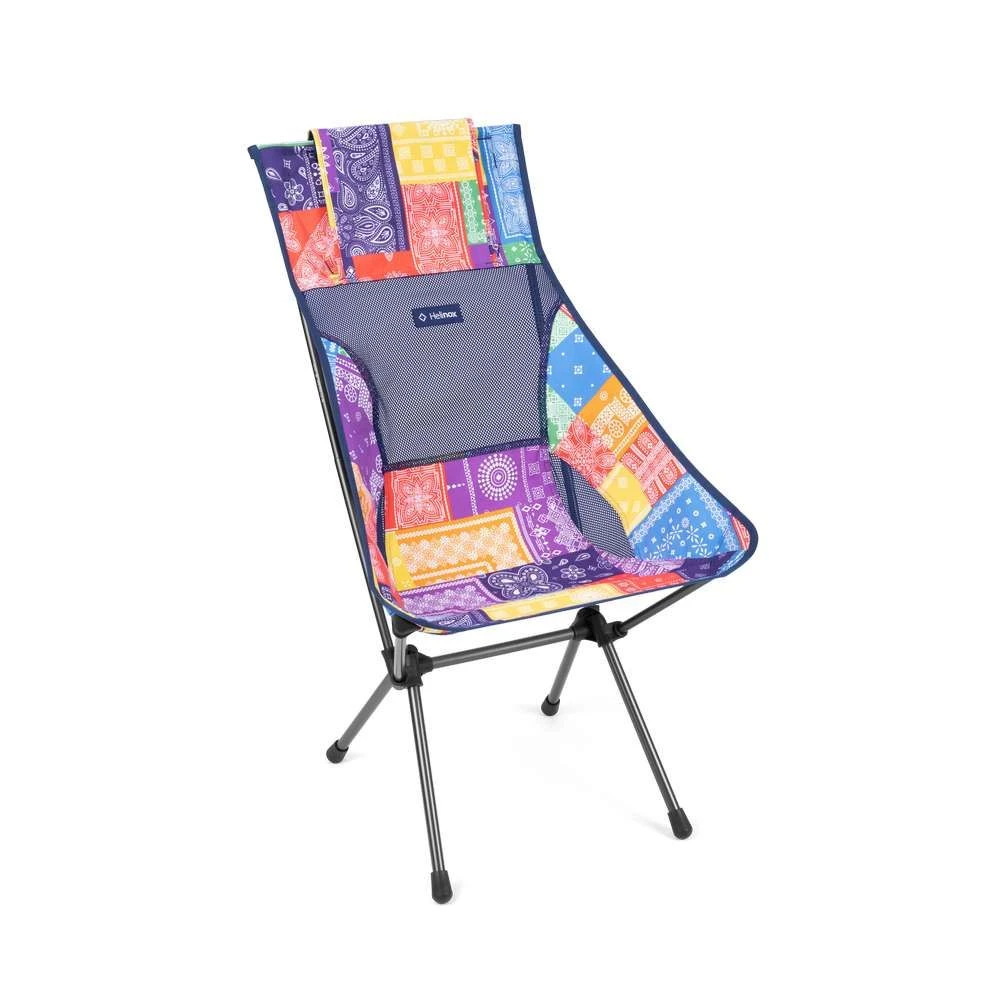 Helinox Sunset Chair Campingstoel Rainbow Bandana 1 Helinox Sunset Chair Campingstoel Rainbow Bandana