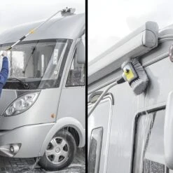 ProPlus 3D Wasborstel Met Zeepreservoir Steel 250 Cm -Buiten Kamperen Winkel 148536 950 05 1