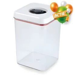 Zyliss Twist & Seal Vershouddoos 4 Liter Transparant